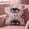 E-Eye Print Cushion Cover Fabric Soft Furnishing,Pillowcase, Cushion Cover, Sofa Pillow, Home Decoration