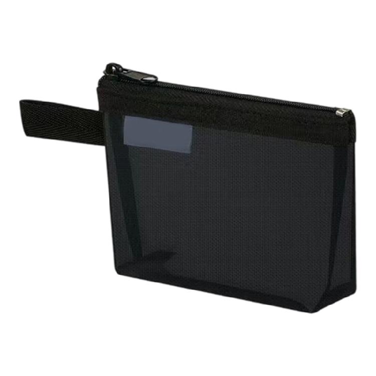 

Portable Cosmetic Bag Large Capacity Nylon Mesh Bag Makeup Organiser Storage Pouches For Jewelry Cosmetics Supplies