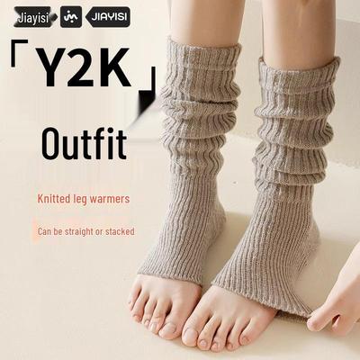 Damen Strickstulpen – Kuscheliger Scrunch-Stil für Herbst und Winter, Knie- und Knöchelabdeckung