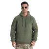 Men's Winter Camouflage Hooded Sweatshirt - Thick Fleece Lined, Warm, Outdoor Tactical Sport