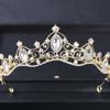 Baroque Crystal Tiaras And Crowns For Women Bride Rhinestone Prom Diadem Bridal Wedding Hair Accessories Jewelry Crown Tiara