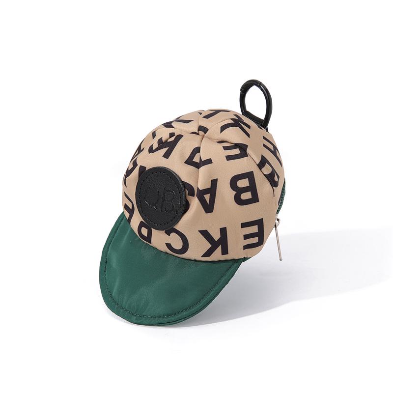 

Стильная бейсболка многоцелевого использования: Держатель для наушников, Чехол для ключей, Кошелек для монет, Косметичка, Унисекс подарок, Шарм для аксессуаров.