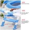 Portable Folding Baby Potty Infant Kids Child Toilet Training Seat Adjustable Ladder Urinal Potty Training Seats for Children