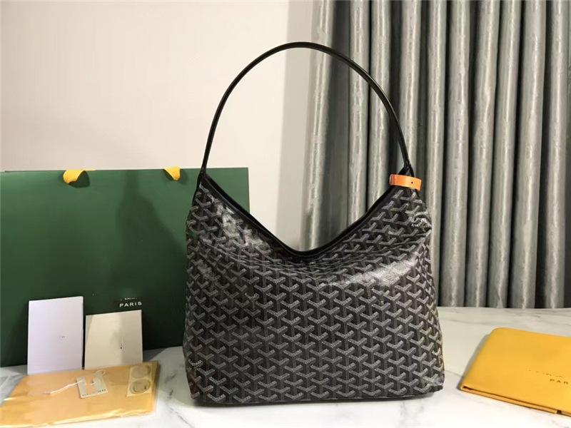Ding Edition Hobo Crossbody Tasche: Hundezahn Weiches Leinen, Leder Schultergurt