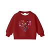 Kids Girls Kpop Hunters Rumi Zoey Mira Sajaboys Print Long Sleeves Casual Sweatshirt