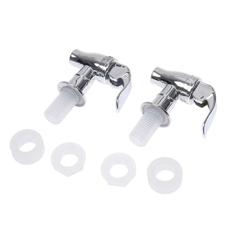2Pcs Wine Bottle Faucet Jar Wine Barrel Water Tank Faucet With Filter Bibcocks