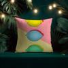 Tropical Plant Fruits Pillow Case Natural Linen Organic Fabric Double-Sided Printing Breathable Perfect For Home Decor