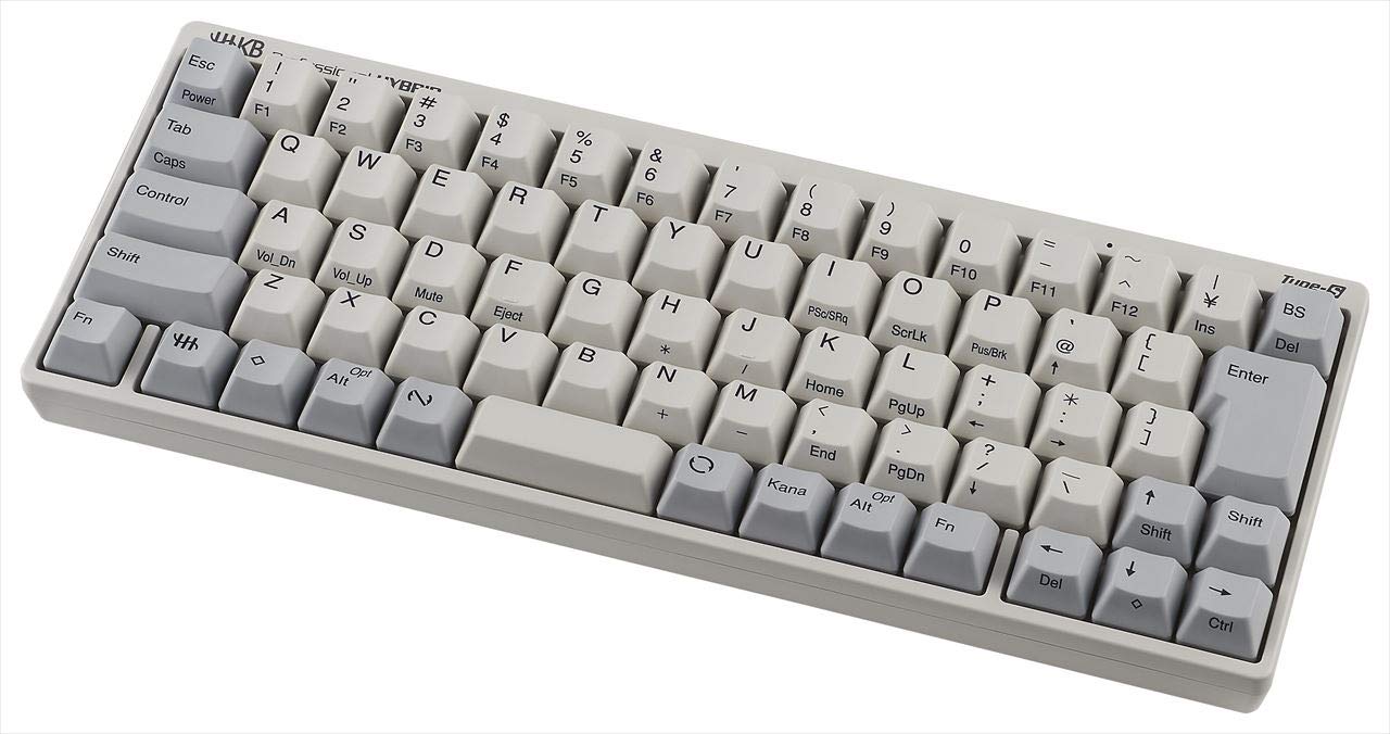 

PFU Keyboard HHKB Professional HYBRID Japanese Type-S Layout/White білий