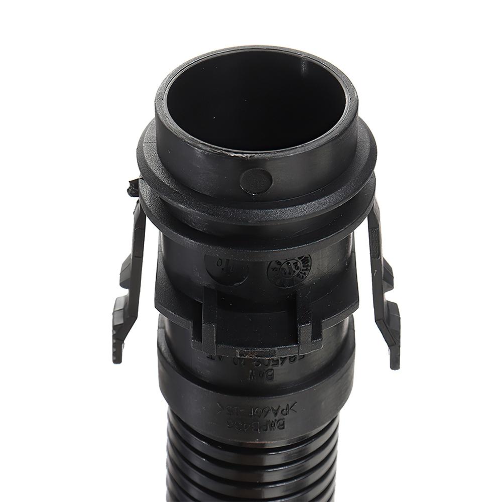 Car Air Filter Intake Manifold Black Breather Pipe Hose 13717803842 Black Rocker Cam Cover Intake Manifold for BMW N47 N57 1 3 7