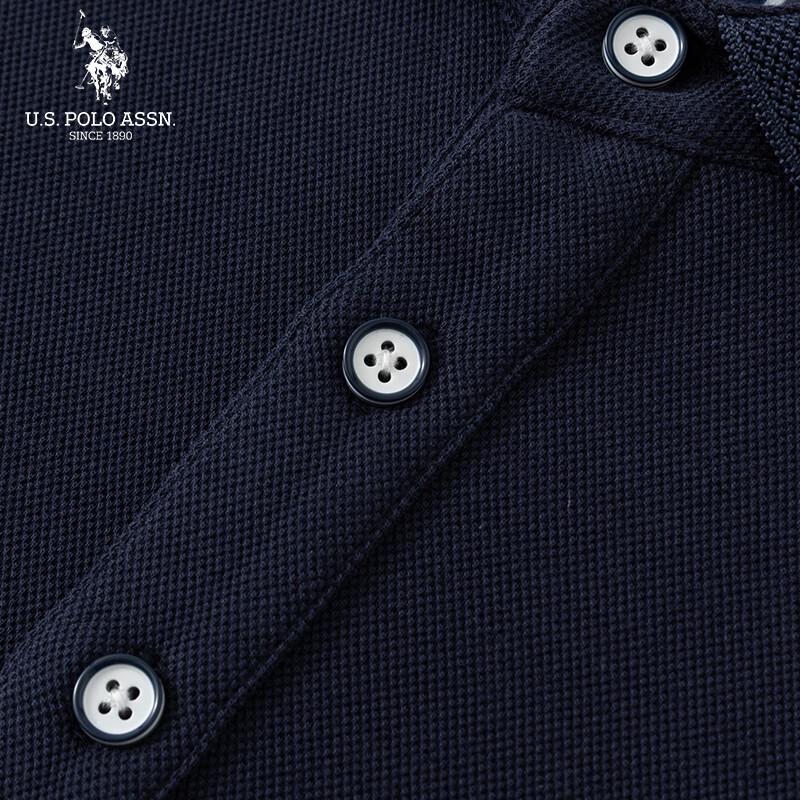U.S. Polo Assn. Heren Lange Mouw Polo Shirt