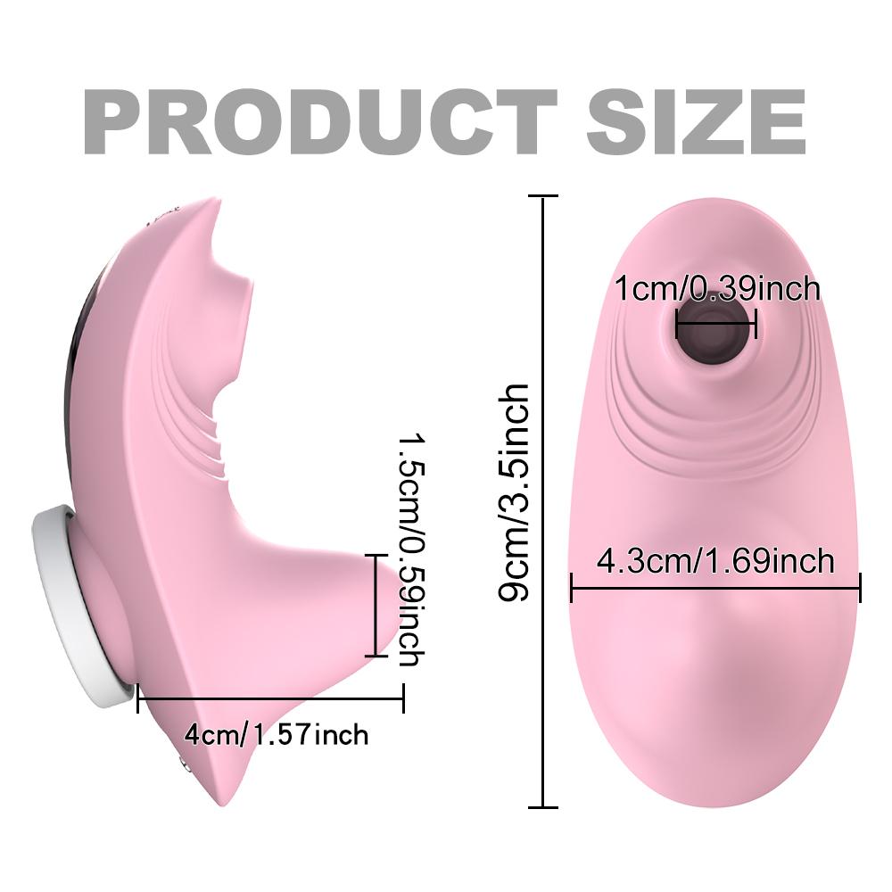 10 Vibration Modes Nipples Suction Stimulator Clitoral Massager Powerful Clitoris Sucking Tongue Vibrator for Women Sex Toy 18+