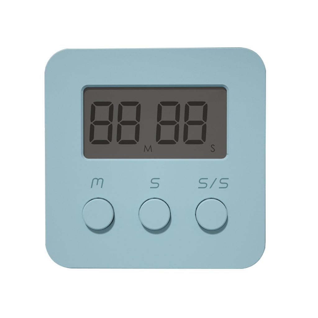 Magnet Kitchen Cooking Timers LCD Digital Screen Kitchen Timer Square Cooking Timer Count Up Countdown Alarm Clock For Kitchen