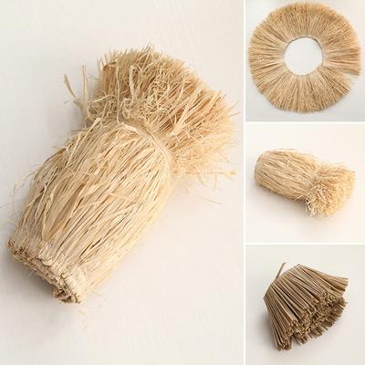 1 Stück Hintergrund Quasten Lafite Gras Raffia Stroh Hochzeitsgirlande Gastfamilie Ornament DIY AVE