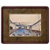 HAKUBA Picture Frame ORI TOKYO Katsushika Hokusai Views of Mount Fuji Edo Nihonbashi 26M M Size Photo Frame Set Sale A Set of a Famous Painting