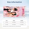 aespa Beach Towel, Personalized Custom Name Text, Quick Dry Large Absorbent Towel For Beach Pool