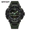 Orologio Sportivo Multifunzione Impermeabile Luminoso Sanda per Uomo e Donna