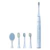 Sonic Electric Toothbrush T10 Fully Includes 3 Replacement Brush Facial Cleansing and Storage Features a Auto 5 and Quiet Available In -