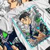 Suguru Geto, Jujutsu Kaisen Anime T-Shirt, Getou JJK Weißes Unisex T-Shirt
