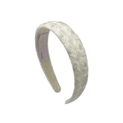 Tibaeg JQ HAIRBAND Jacquard Hairband - IVORY