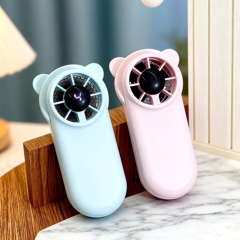 Portable Handheld Turbo Fan: USB Rechargeable, Silent, High-Speed, for Outdoor Use