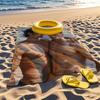 Muskulöse Männer Druck Strandtuch, Ultrafeine Mikrofaser, Schnelltrocknend, Maschinenwaschbar, Ideal für Yoga Schwimmen Strand Camping