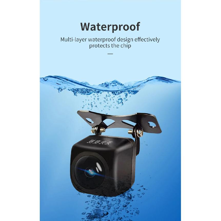Car Dynamic Trajectory Parking Line Car Rear View Reverse Night Vision Backup Track Camera Universal