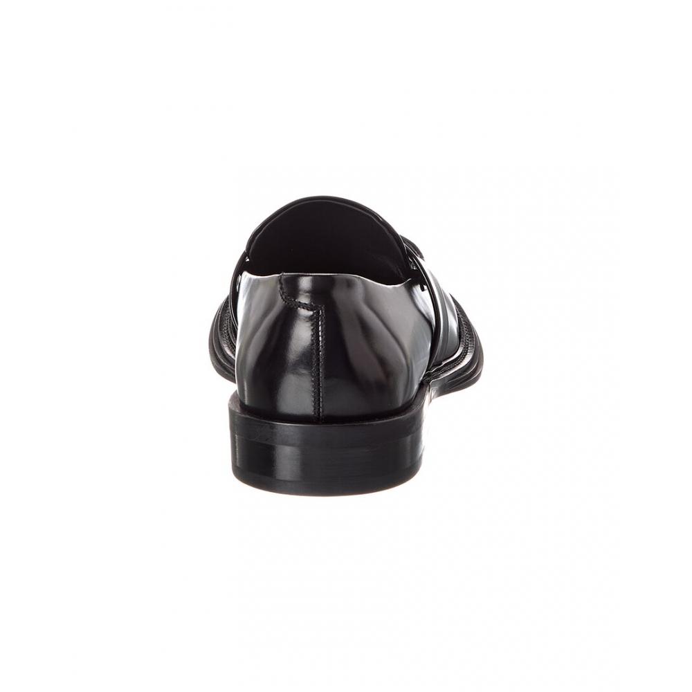 Salvatore Ferragamo Ferragamo Fidell Leather Loafer Black