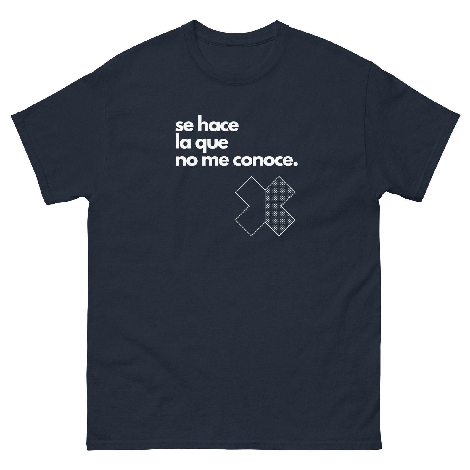 No Me Conoce | Camiseta Jhayco Bad Bunny JBalvin M