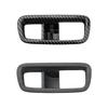 For Genesis GV80 2021-2024 Car Accessories Wood Grain Auto Electronic Brake Button Control Panel Set Cover Trim Accessories LHD