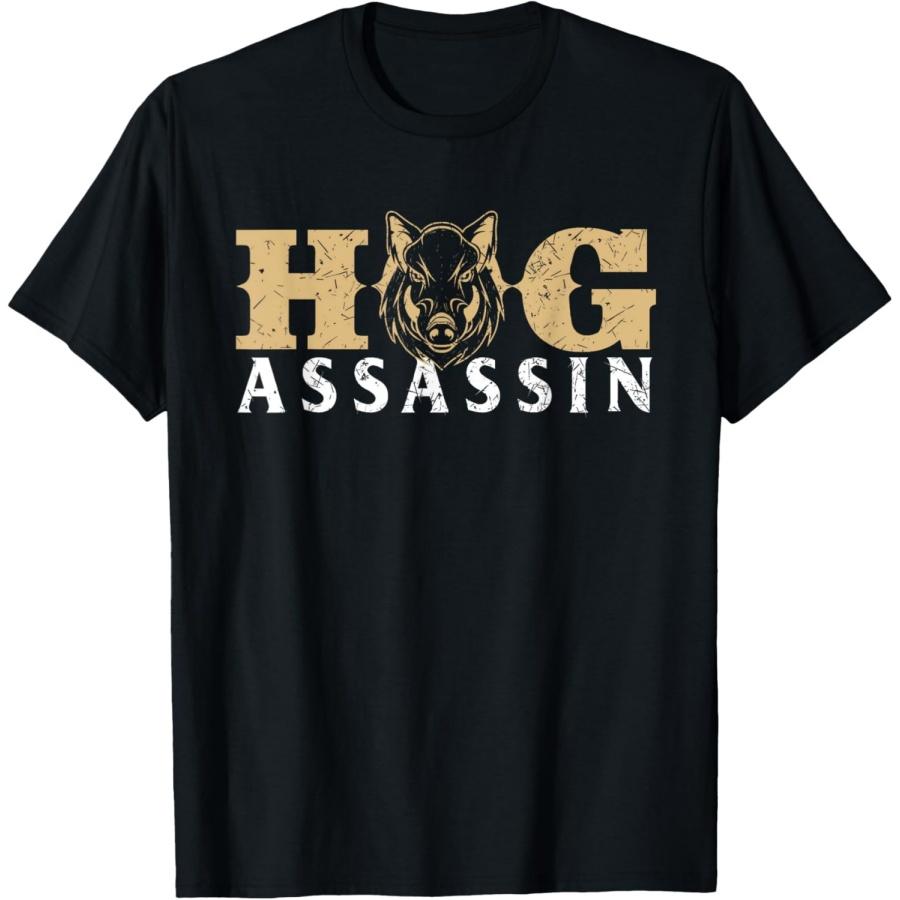 Hog Assassin - Футболка для охоты на кабана, охотника на дикого кабана XXXXXL разноцветный