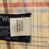 Wrangler 80s vintage Check Pattern Short sleeve Long Tail shirt 16 Gurege Men's Used