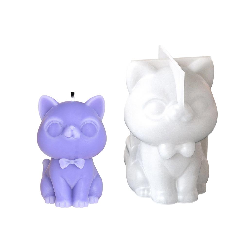 Silicone Crafting Mold Candle Moulds Resin Art Moulds Dog Shape Craft Molds Candle Making Molds for Hand-Making