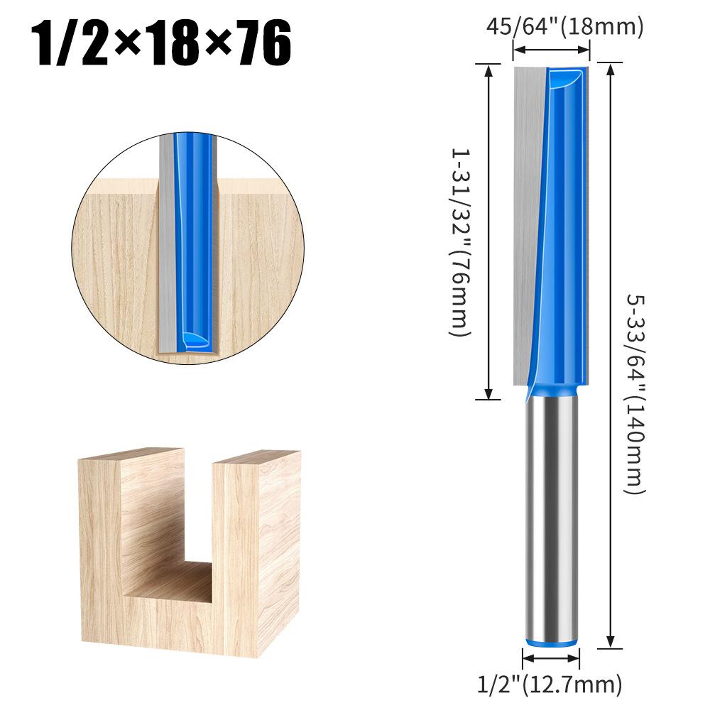 Extended Bottom Cleaning Cutter Diameter 10,16 Trimming Cutter Woodworking Milling Cutter Bakelite Milling Cutter Keyhole Opening Straight Knife