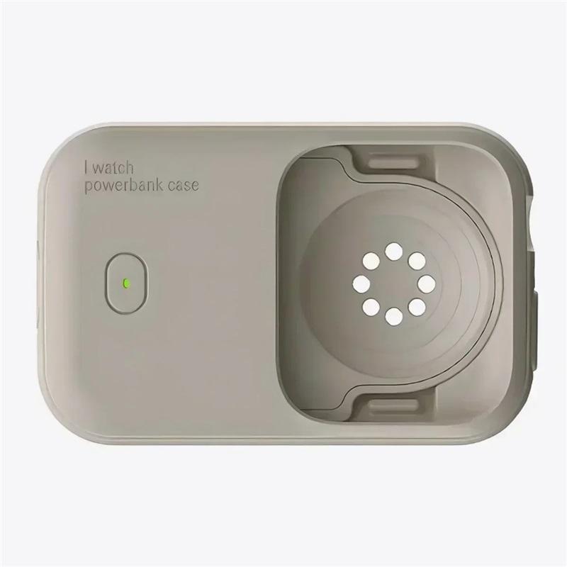 Portable Wireless Charger 1200mAh Spare Battery Powerbank Device For Apple Watch8 7 6 5 4 SE Ultra for iWatch Fast Charging case