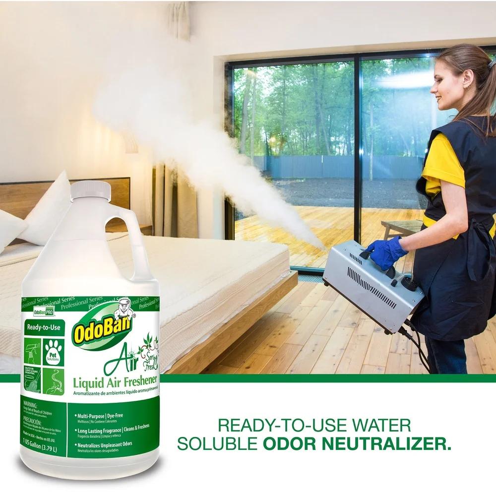 Frühlingsfrische Flüssiger Lufterfrischer 1 Gallone Geruchsneutralisierer Deodorant Teppiche Polster Hartböden Haustier Rauch Muffigkeit