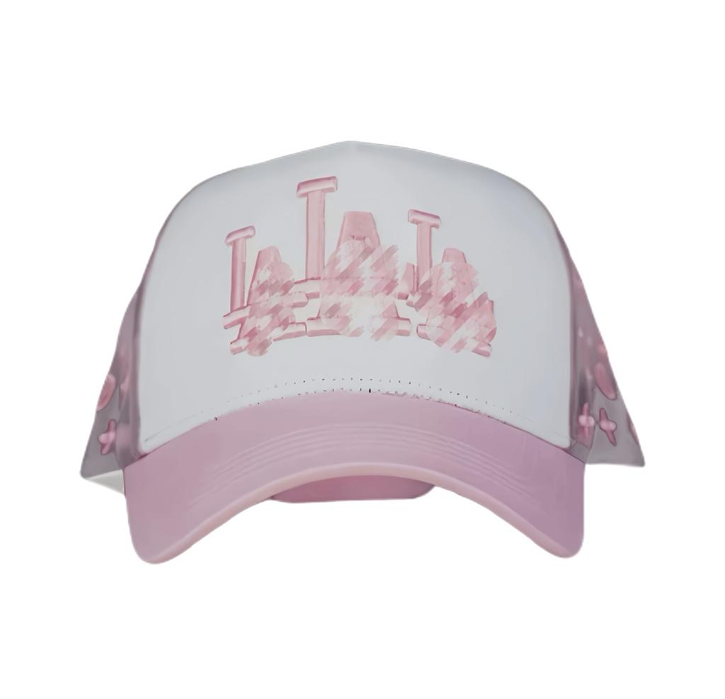 Wholesale Yo No Pesco Star Satin Lined Terry Dobby Embroidered Bling Sports Cap 5 Panel Rhinestone Brim Baseball Caps Barbas
