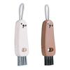 Cleaning Brush with Pointed Crevice Brush Soft Bristles Deep Reach Handle Cup Lid Straw Gap Cleaner Kitchen Tool