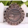 Pleated Lace Basketball Medal for School Gymnasium Competitions