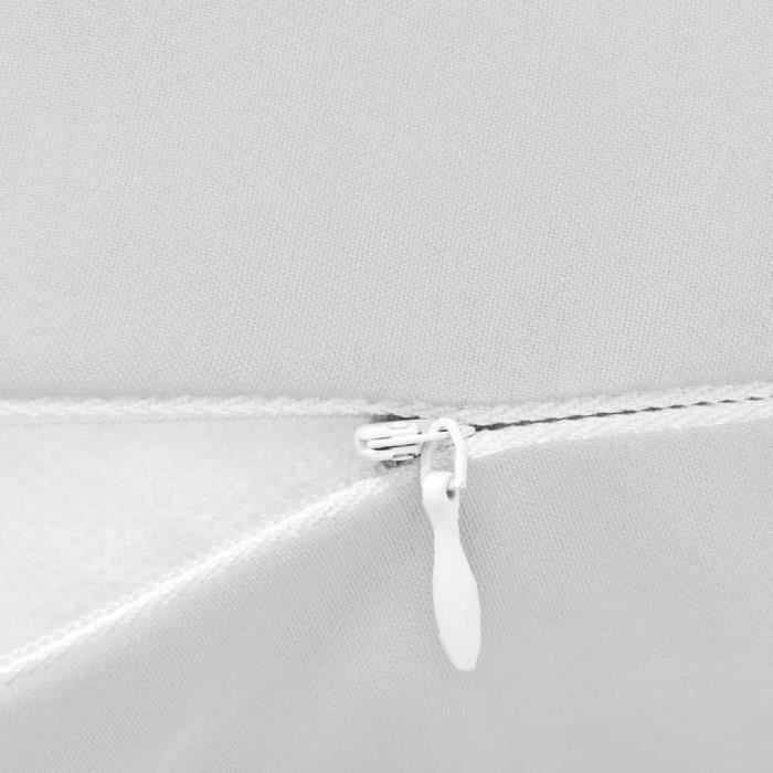 VidaXL Oreiller de corps 40 x 145 cm Gris