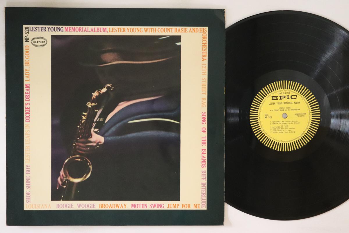 

LP Record LESTER YOUNG - Lester Young Memorial Album NP520 EPIC Japan Jazz Used