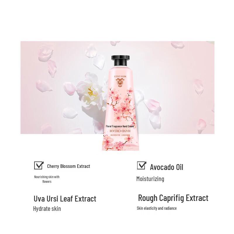 Miss Lilly Cherry Blossom Scented Hand Cream 50g
