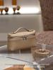 2025 Women's Genuine Leather Crossbody & Clutch Bag - LP19 Top Layer Cowhide Lunch Box Design