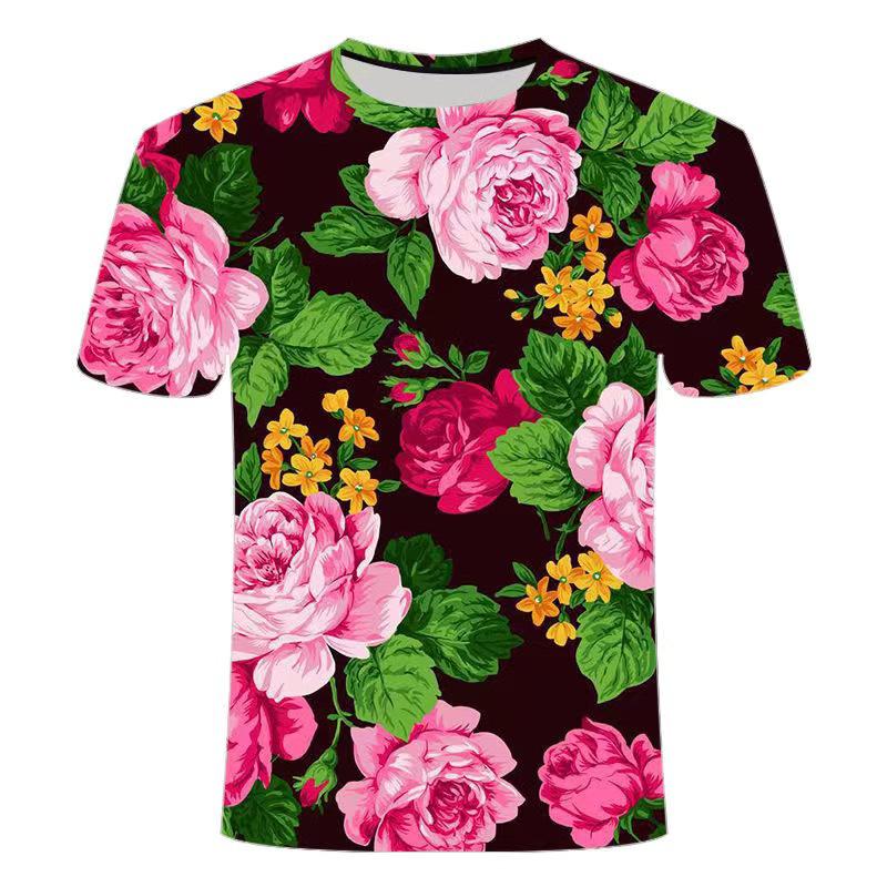 

Новая мужская повседневная футболка с круглым вырезом и короткими рукавами, напечатанная на 3D-принте, летняя мужская футболка 6XL