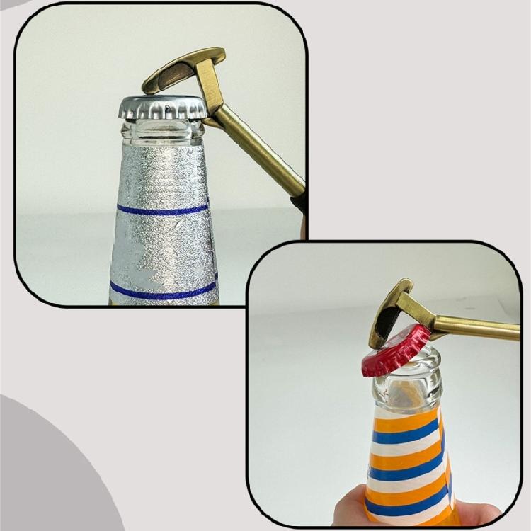 Easy to Grip Can Opener Manual Bottle Opener Golf Putt Bottle Opener for Camping