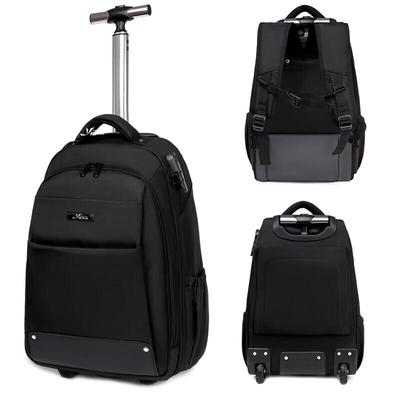 Youtuozhe Convertible Rolling Business Backpack