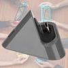 Portable Triangular Type C Charging Base Metal Bottom Charger for Switch  Lite Host(Gray )