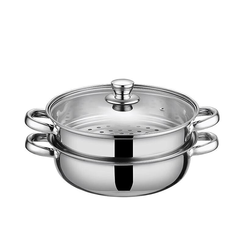 EFULLOT Double-Layer Thickened Soup Steamer