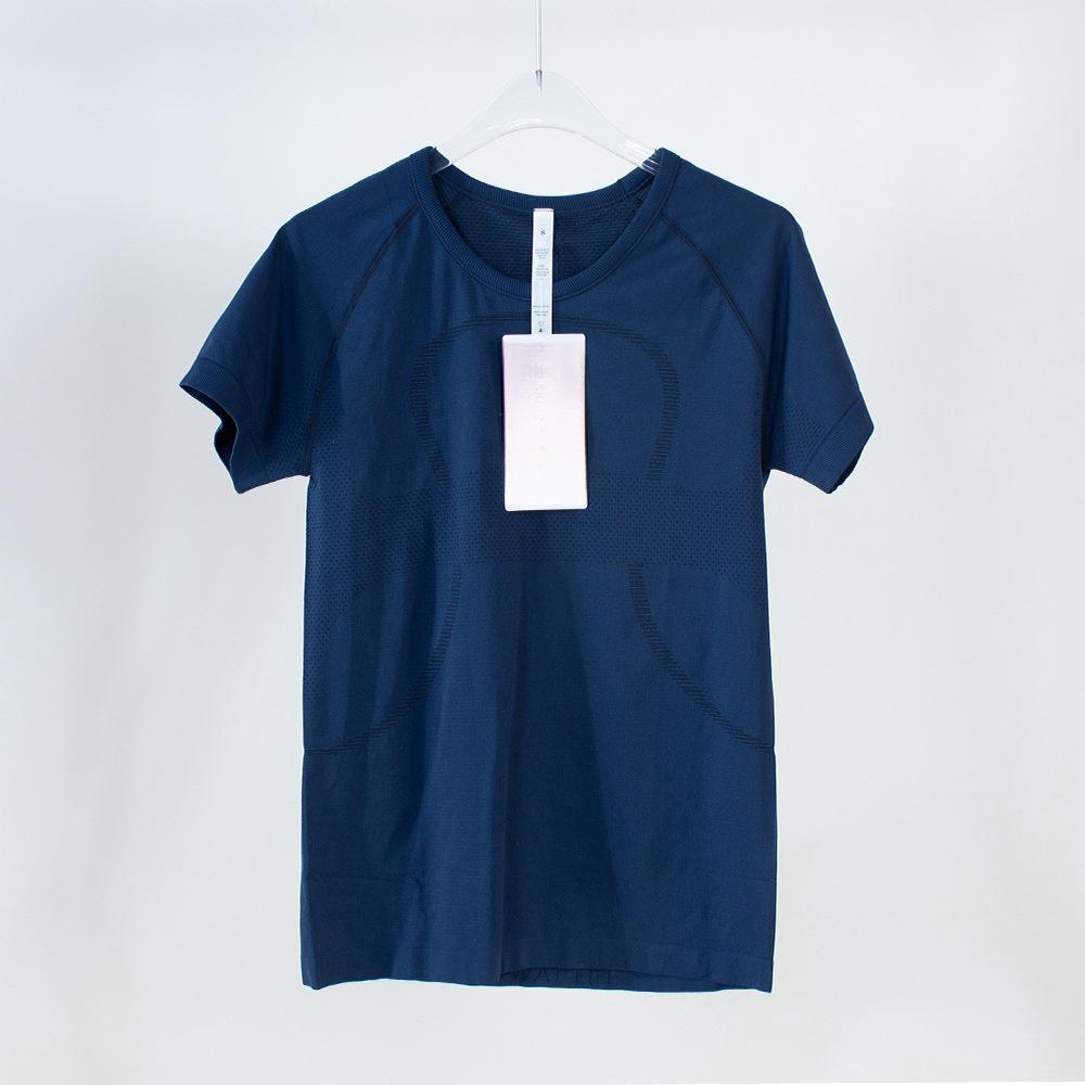Women's 2.0 Quick-Dry Slim Fit Knitted Yoga Top - Breathable, High-Elastic, Short-Sleeve Fitness T-Shirt