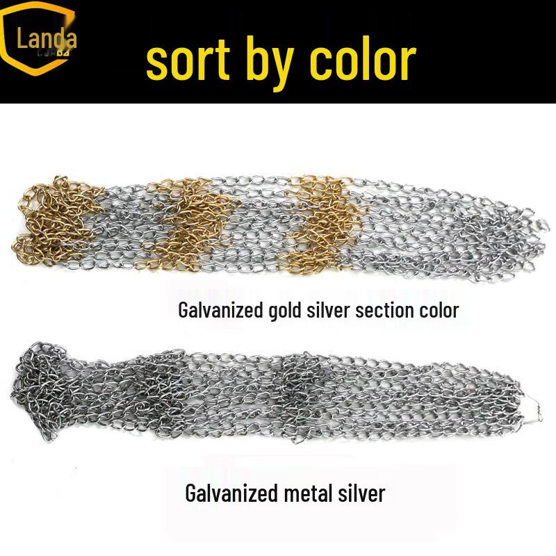 Landa Galvanized Metal Basketball Chain Net