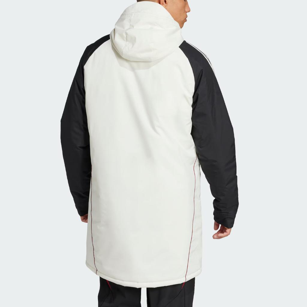 Adidas Manchester United Puffer Jacket Unisex White JE3724